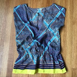 Hinge 100% Silk Blouse